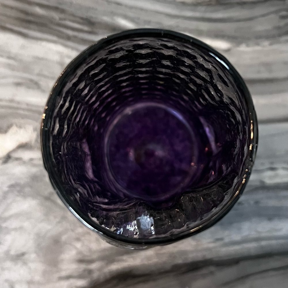 Andrew Iannazzi Moai Tiki Mug In Lava Gray To Amethyst Signed - Picture 6 of 10